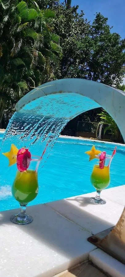 Apartament Gite Kaz A Topaze, Piscine, Jardin Tropical Sainte-Rose